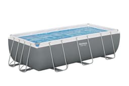 Piscine fuori terra Set piscina fuori terra rettangolare Power Steel da 404x201x100 cm Bestway 2