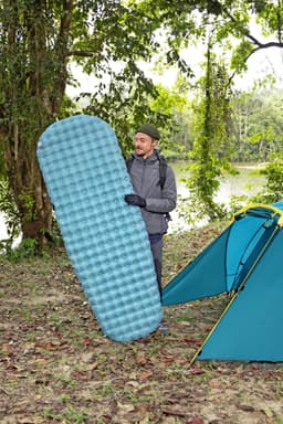 Materassi gonfiabili Materassino a mummia AlpineLite da campeggio da 183x63,5x7,5 cm Bestway 4