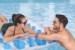 Gonfiabili mare per adulti Materassino gonfiabile a 2 posti Summer Color Bestway 3
