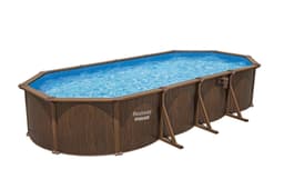 Piscine fuori terra Set piscina Hydrium effetto legno da 732x366x132 cm Bestway 2