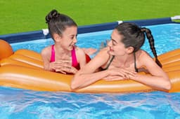 Piscine fuori terra Set piscina 400x211x81 cm blu scuro Bestway 4