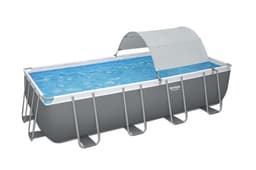 Coperture e Tappetini Tenda parasole per piscine fuori terra rettangolari e ovali Bestway 7