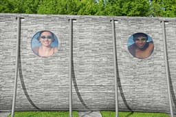 Piscine fuori terra Set piscina da 549x274x122 cm effetto pietra Bestway 4