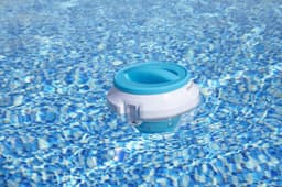 Trattamento chimico dell'acqua Dosatore per cloro galleggiante con guanto Chemguard Bestway 7