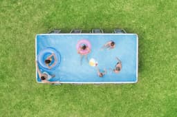 Piscine fuori terra Set piscina da 488x244x132 cm grigio Bestway 8