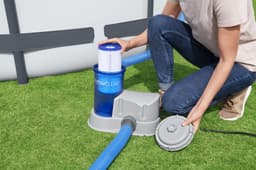 Pompe di filtraggio e Cartucce Pompa filtro a cartuccia trasparente Tipo III da 5.678 L/H Bestway 4