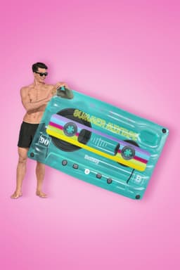 Gonfiabili mare per adulti Materassino gonfiabile Musicassetta Retrò Bestway 3