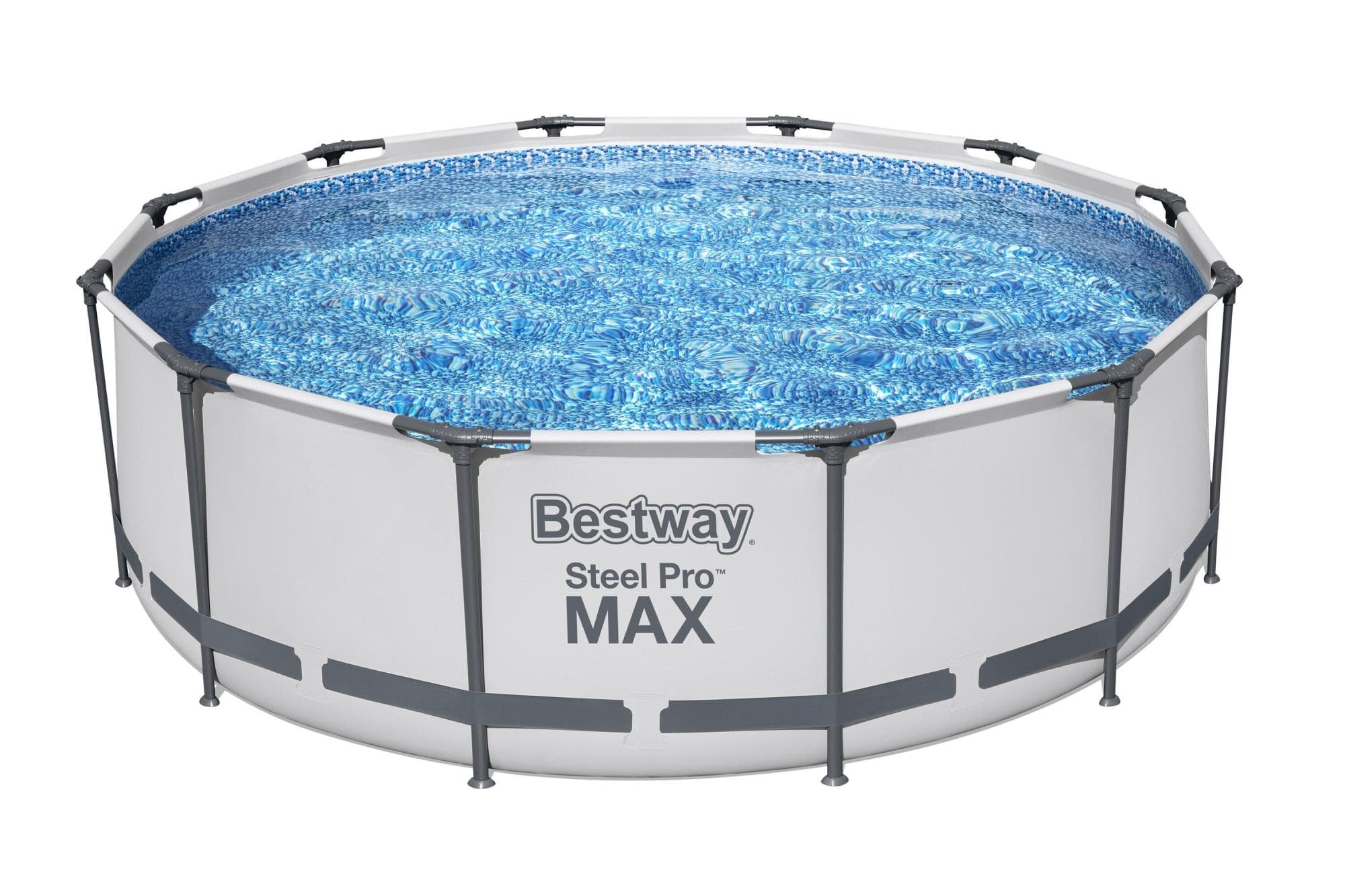 Piscine fuori terra Piscina solo struttura - 366x100 cm grigio chiaro Bestway 1