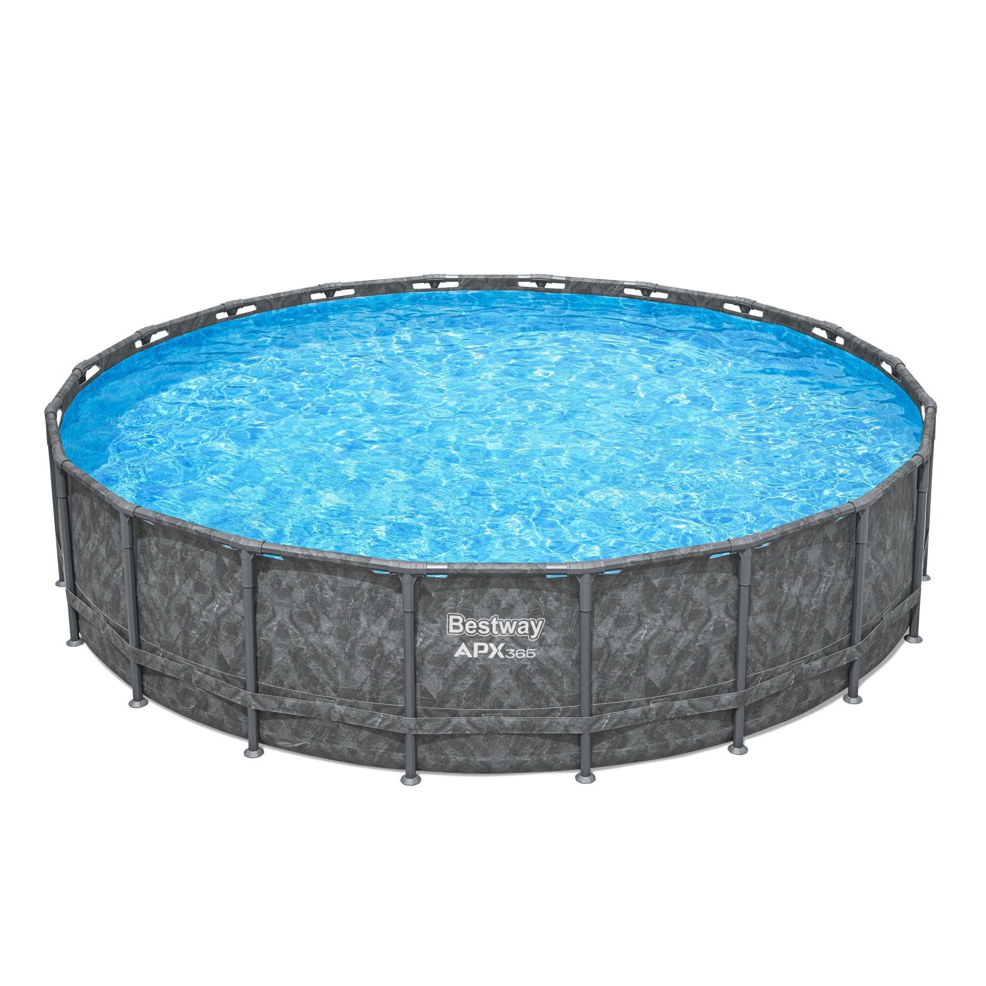 Piscine fuori terra Piscina solo struttura e liner APX 365 da 610x132 cm Bestway 1