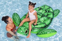 Gonfiabili mare per adulti Cavalcabile da piscina Tidal Turtle Bestway 2