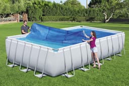 Coperture e Tappetini Copertura rettangolare adattabile da 732X366X132 cm Bestway 4