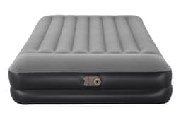 Materassi gonfiabili Materasso  gonfiabile matrimoniale nero da 203x152x46 cm Bestway 1