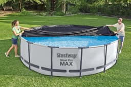 Coperture e Tappetini Copertura per piscina rotonda da 366 cm Bestway 4