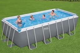 Piscine fuori terra Piscina solo struttura grigio scuro - 488x244x122 cm Bestway 2