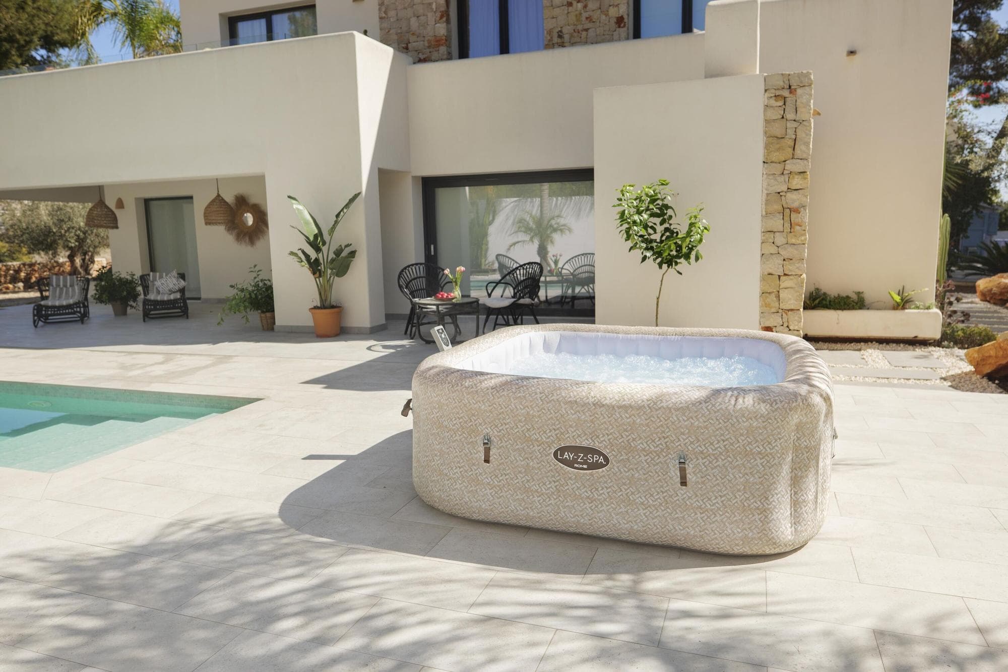 Idromassaggi gonfiabili Lay-Z-Spa Idromassaggio gonfiabile Lay-Z-Spa Rome AirJet 5-7 persone Bestway 3