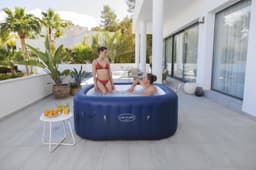 Idromassaggi gonfiabili Lay-Z-Spa Idromassaggio gonfiabile Hawaii Lay-Z-Spa  AirJet 4-6 persone quadrato Bestway 4