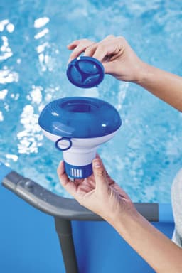 Trattamento chimico dell'acqua Dosatore chimico galleggiante da 12,7 cm Bestway 3