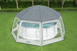Accessori Piscine e Spa Gazebo copri piscina e idromassaggi rotondi fino a 488 cm Bestway 4