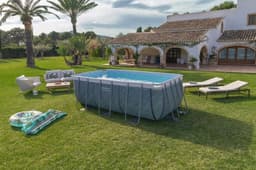 Piscine fuori terra Piscina solo struttura - 412x201x122 cm effetto marmo Bestway 4