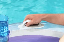 Gonfiabili mare per adulti Ciambella gonfiabile a due posti Rainbow Dreams Bestway 7