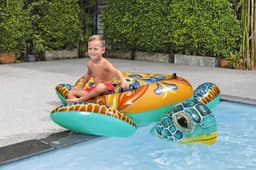 Gonfiabili mare per adulti Cavalcabile gonfiabile da piscina Mediterranean Turtle Bestway 5
