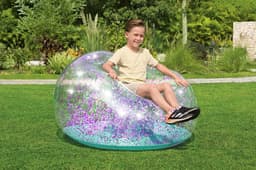 Giochi gonfiabili per bambini Poltrona pouf gonfiabile Glitter Dream Bestway 3