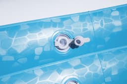Giochi gonfiabili per bambini Piscina gonfiabile rettangolare a 3 anelli da 305mx183x56cm Bestway 8