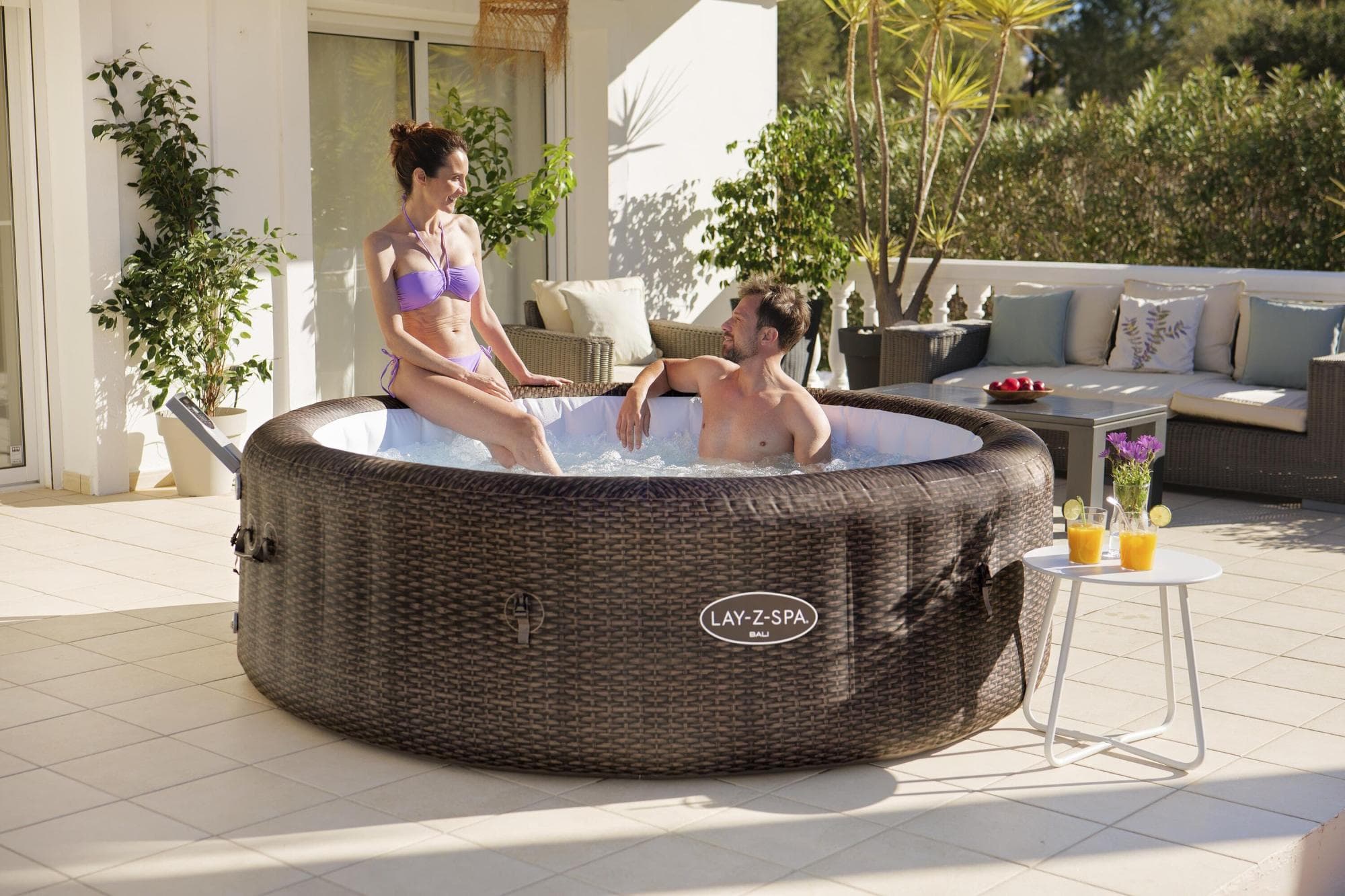 Idromassaggi gonfiabili Lay-Z-Spa Idromassaggio gonfiabile Bali Lay-Z-Spa AirJet 5-7 persone Bestway 4