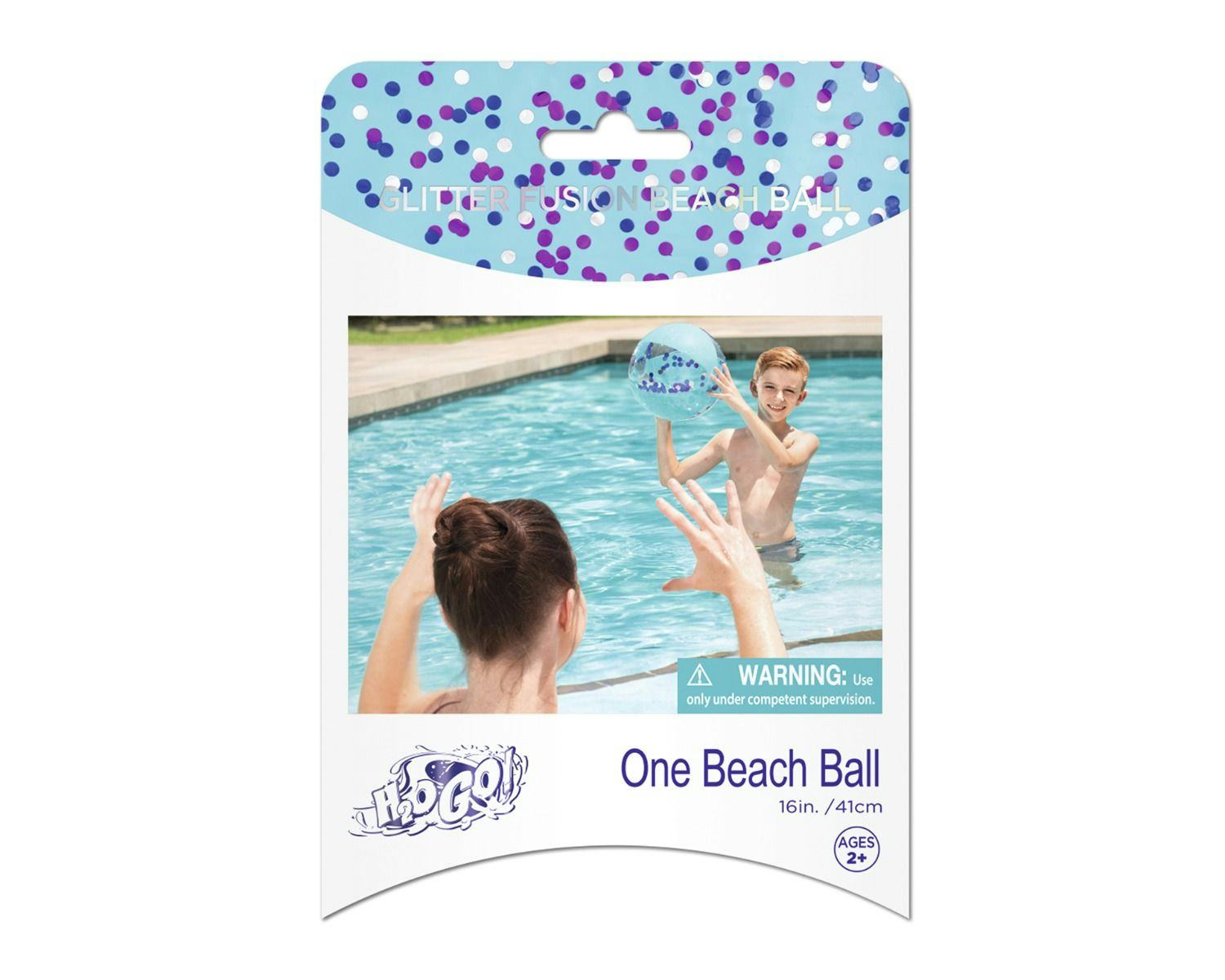 Gonfiabili mare per adulti Pallone da spiaggia gonfiabile Glitter blu Bestway 4
