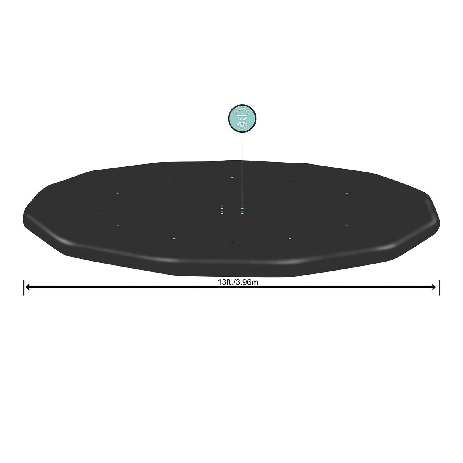 Coperture e Tappetini Copertura per piscina fuori terra rotonda con diametro da 396 cm Bestway 3