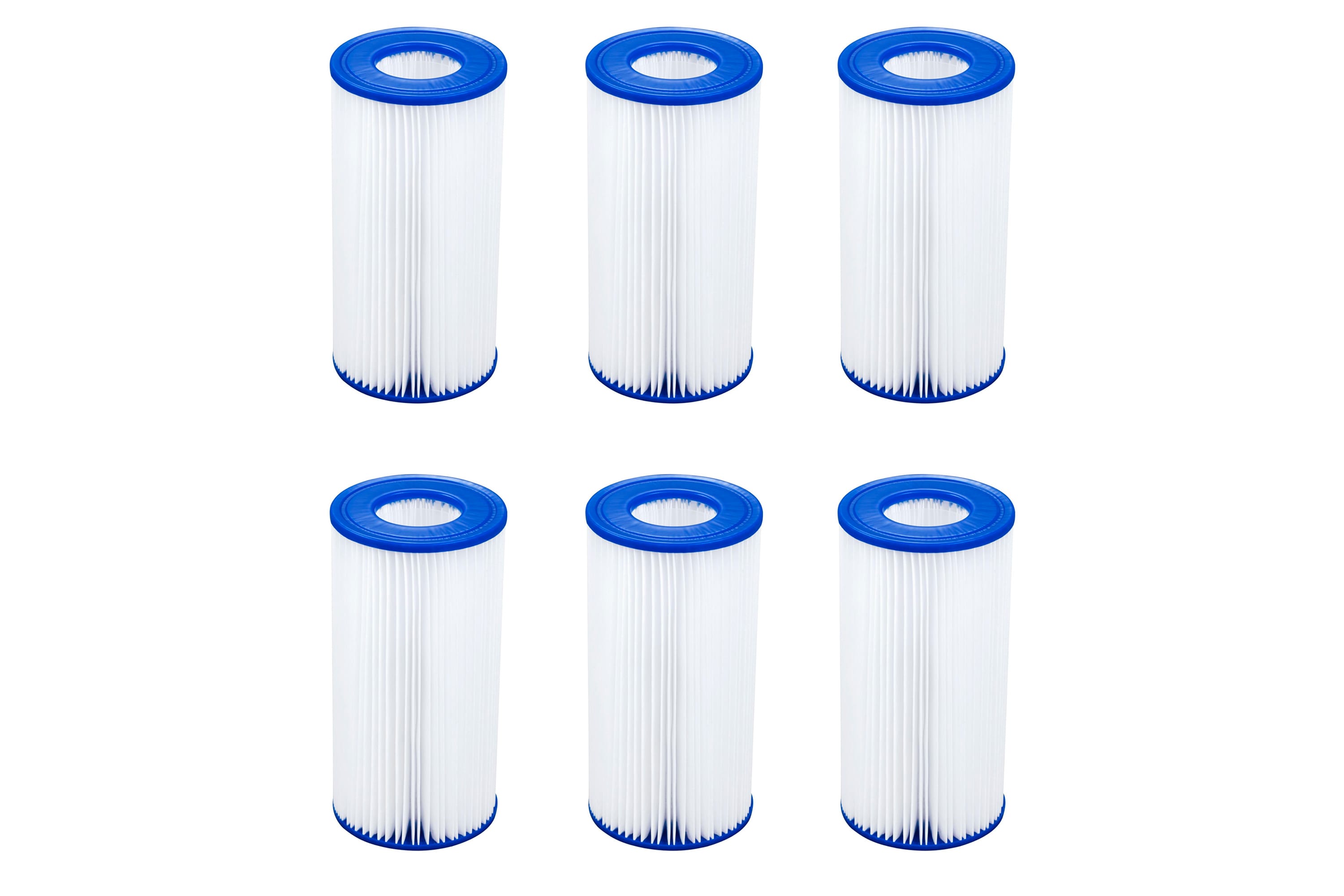 Pompe di filtraggio e Cartucce Filtro a cartuccia tipo III (6 pezzi) Bestway 1