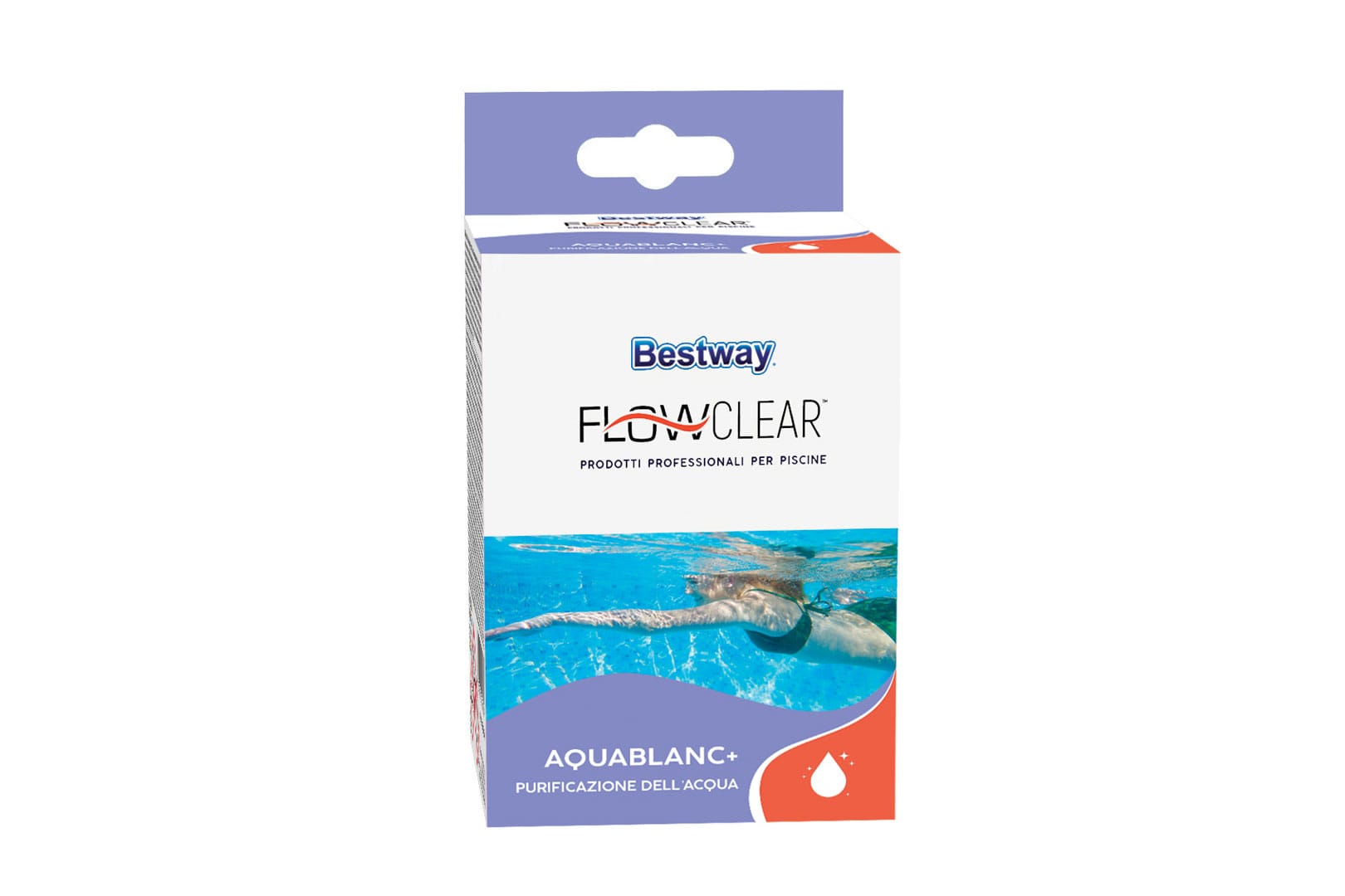 Trattamento chimico dell'acqua Bustine Aquablanc per piscina Bestway 1