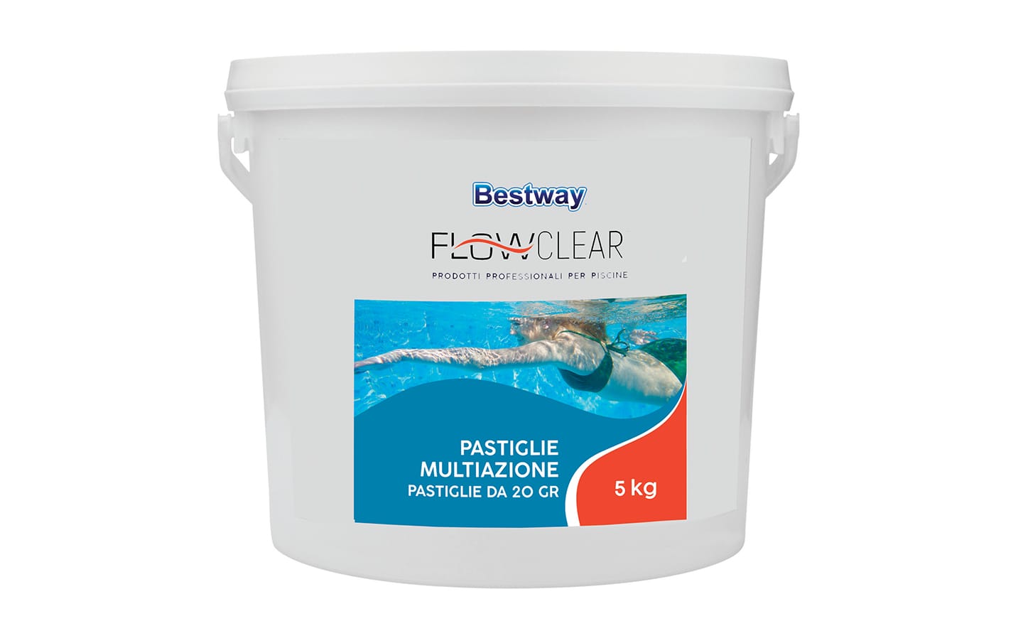 Trattamento chimico dell'acqua Pastiglie multiazione da 20 gr (5 Kg) Bestway 1