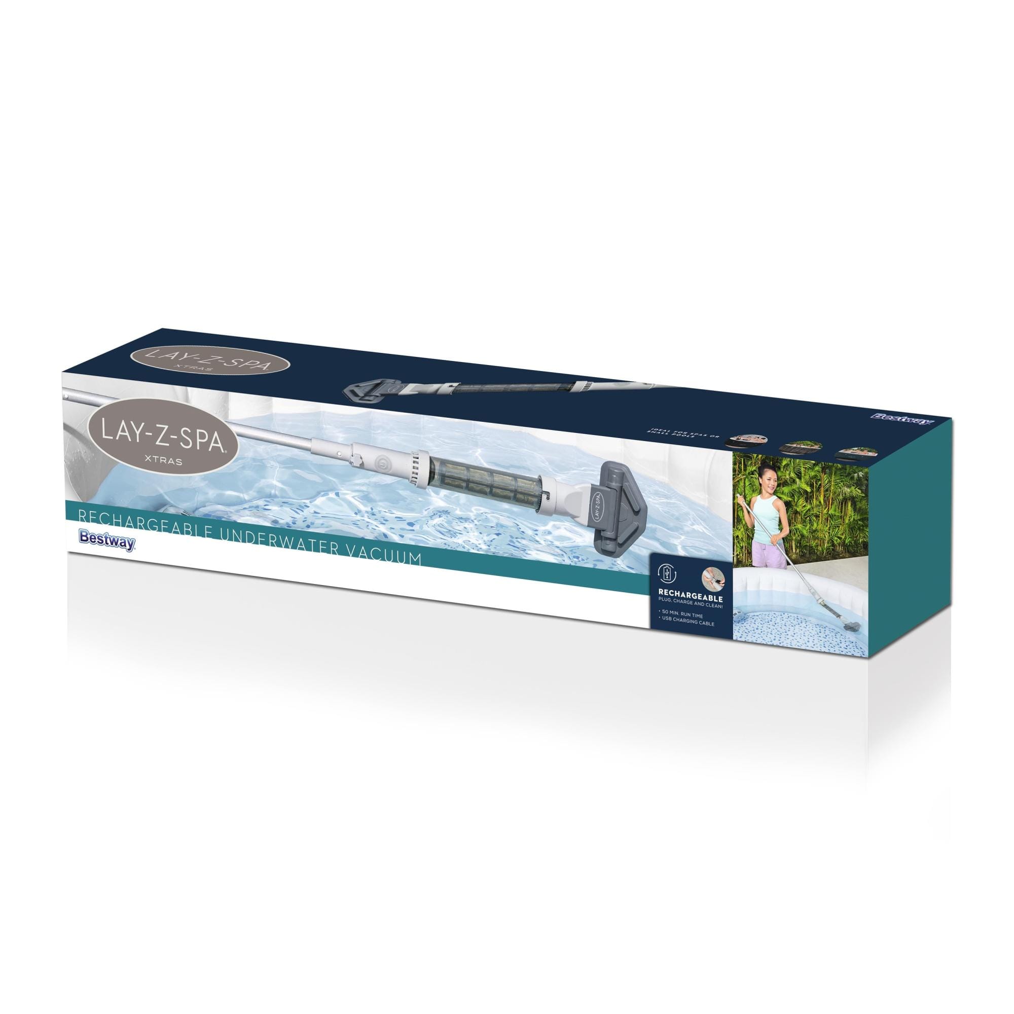 Accessori Piscine e Spa Aspiratore ricaricabile cordless per idromassaggio gonfiabile Lay-Z-Spa Bestway 5