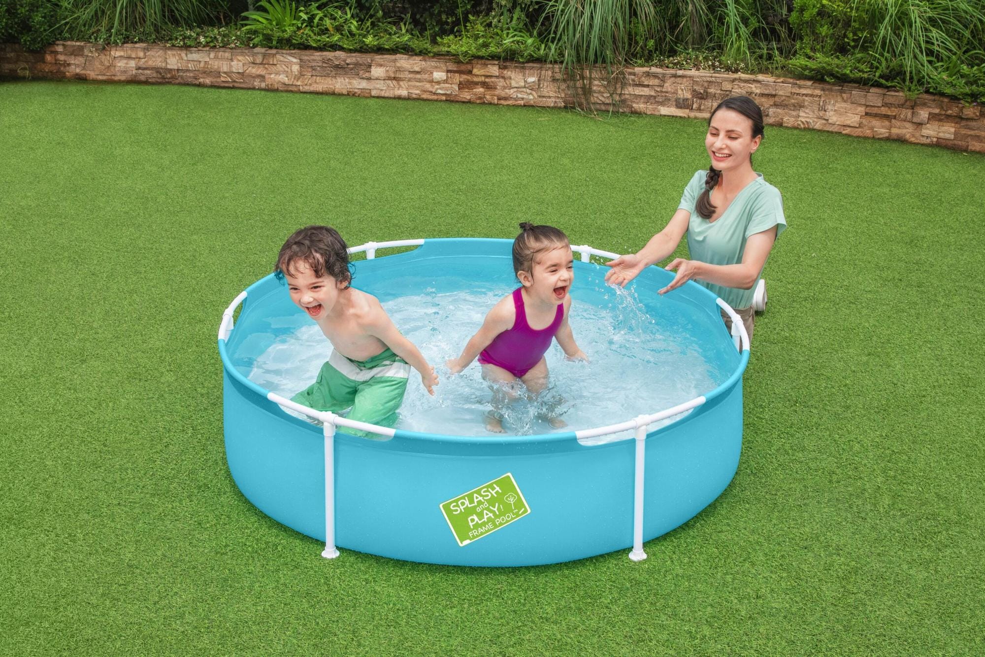 Giochi gonfiabili per bambini Piscinetta per bambini con struttura rigida da 152x38 cm Bestway 2
