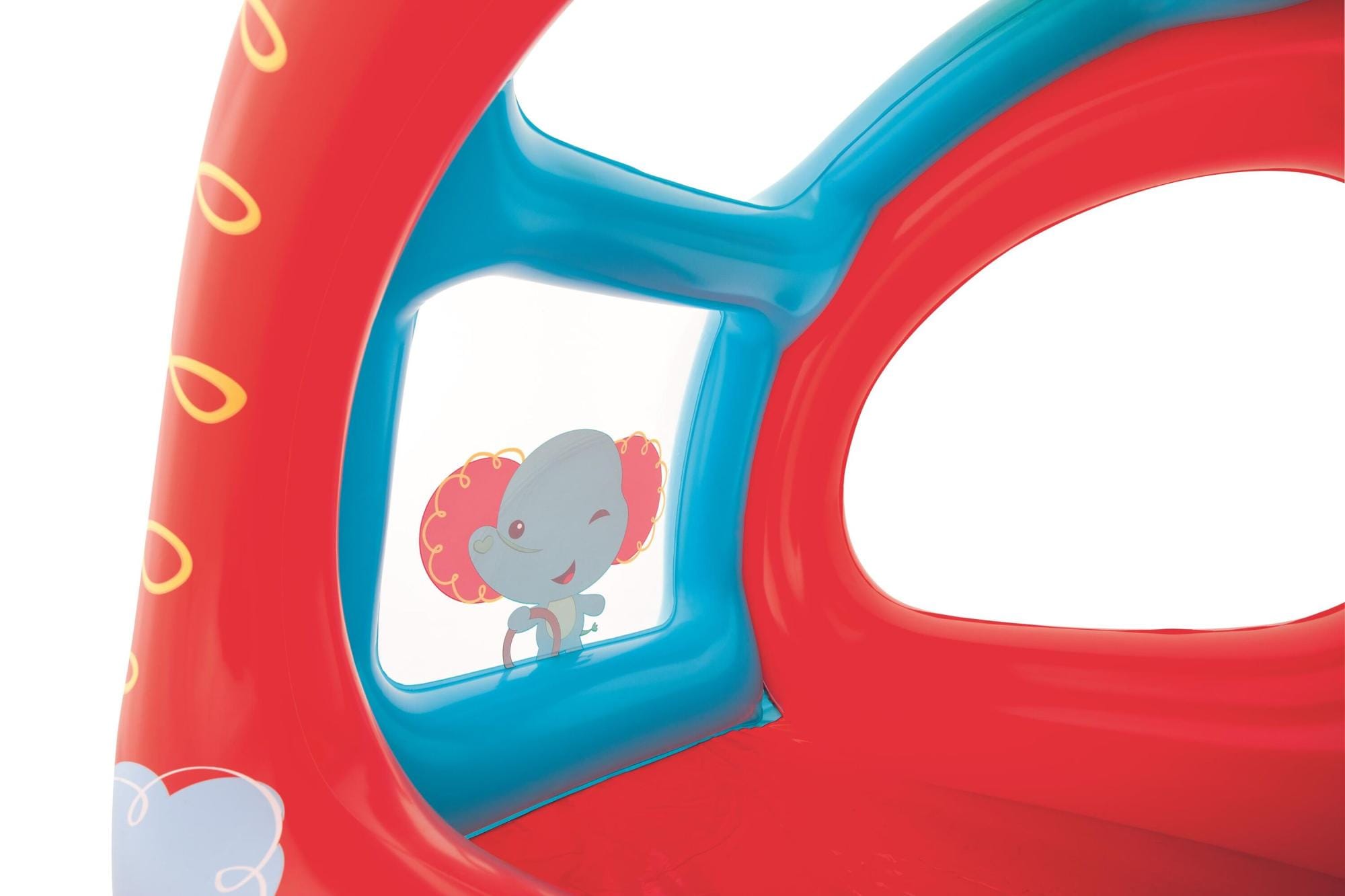 Giochi gonfiabili per bambini Playcenter gonfiabile Elicottero Fisher-Price con palline Bestway 23