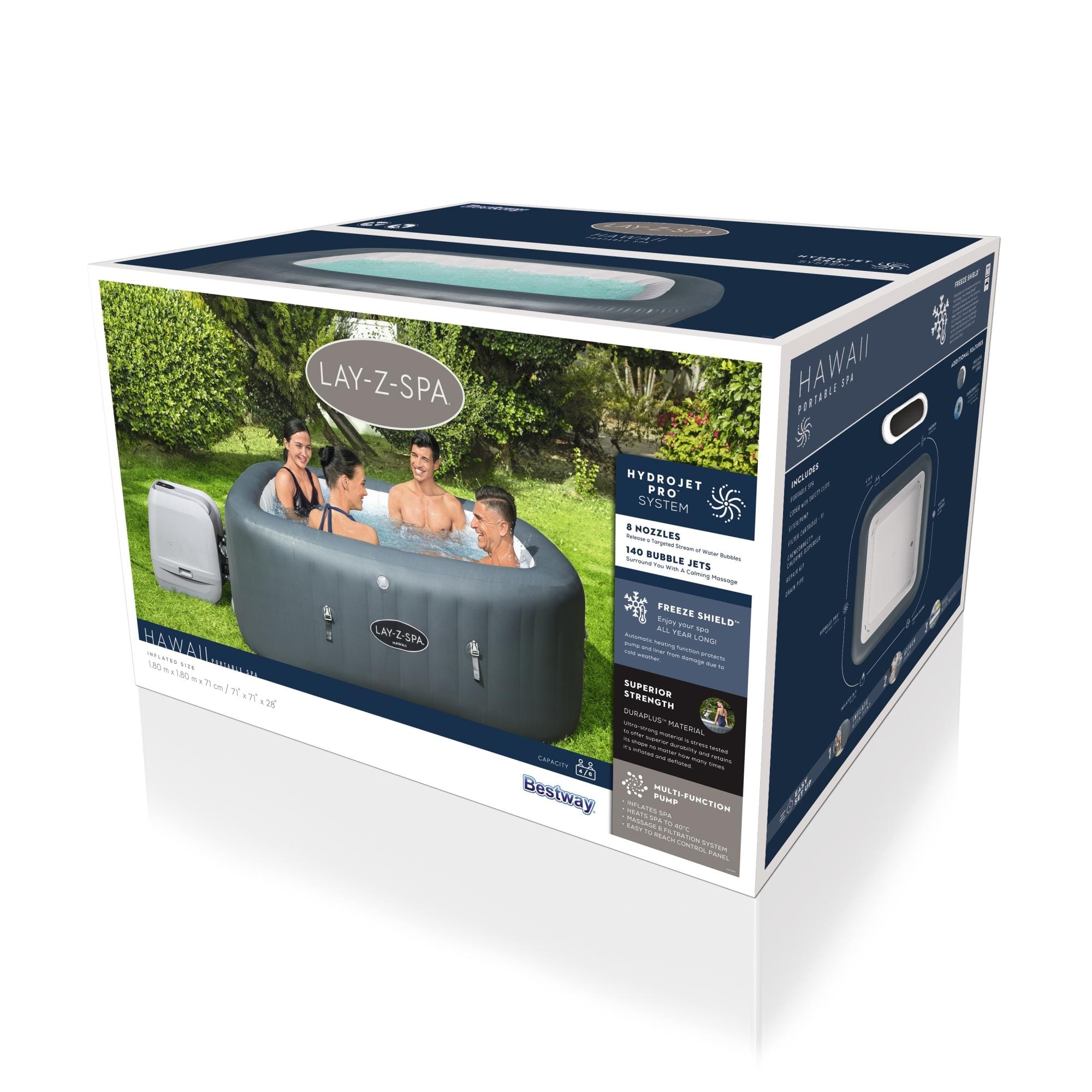 Idromassaggi gonfiabili Lay-Z-Spa Idromassaggio gonfiabile Lay-Z-Spa Hawaii HydroJet Pro 4-6 persone Bestway 9
