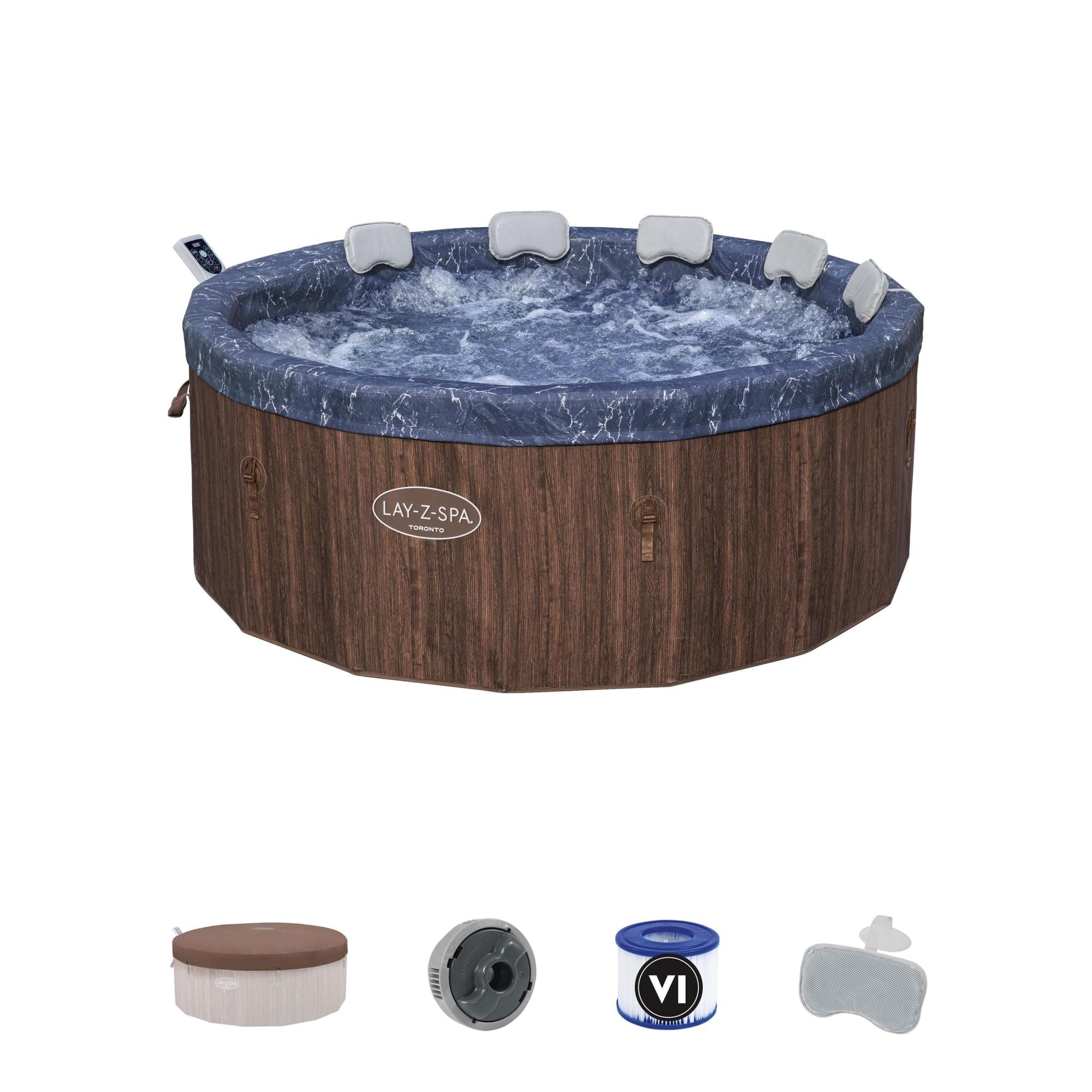 Idromassaggi gonfiabili Lay-Z-Spa Idromassaggio semirigido Lay-Z-Spa Toronto AirJet 5-7 persone Bestway 2