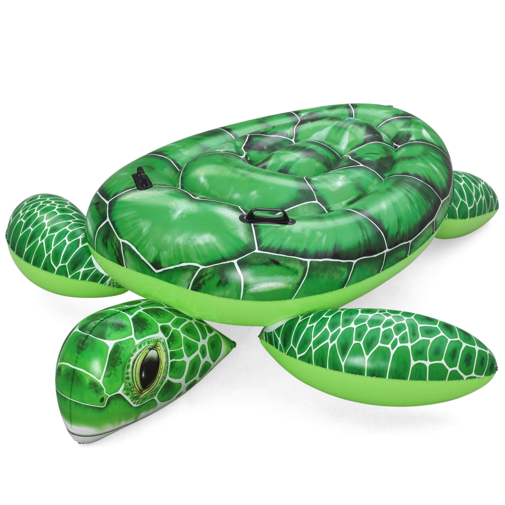 Gonfiabili mare per adulti Cavalcabile da piscina Tidal Turtle Bestway 1