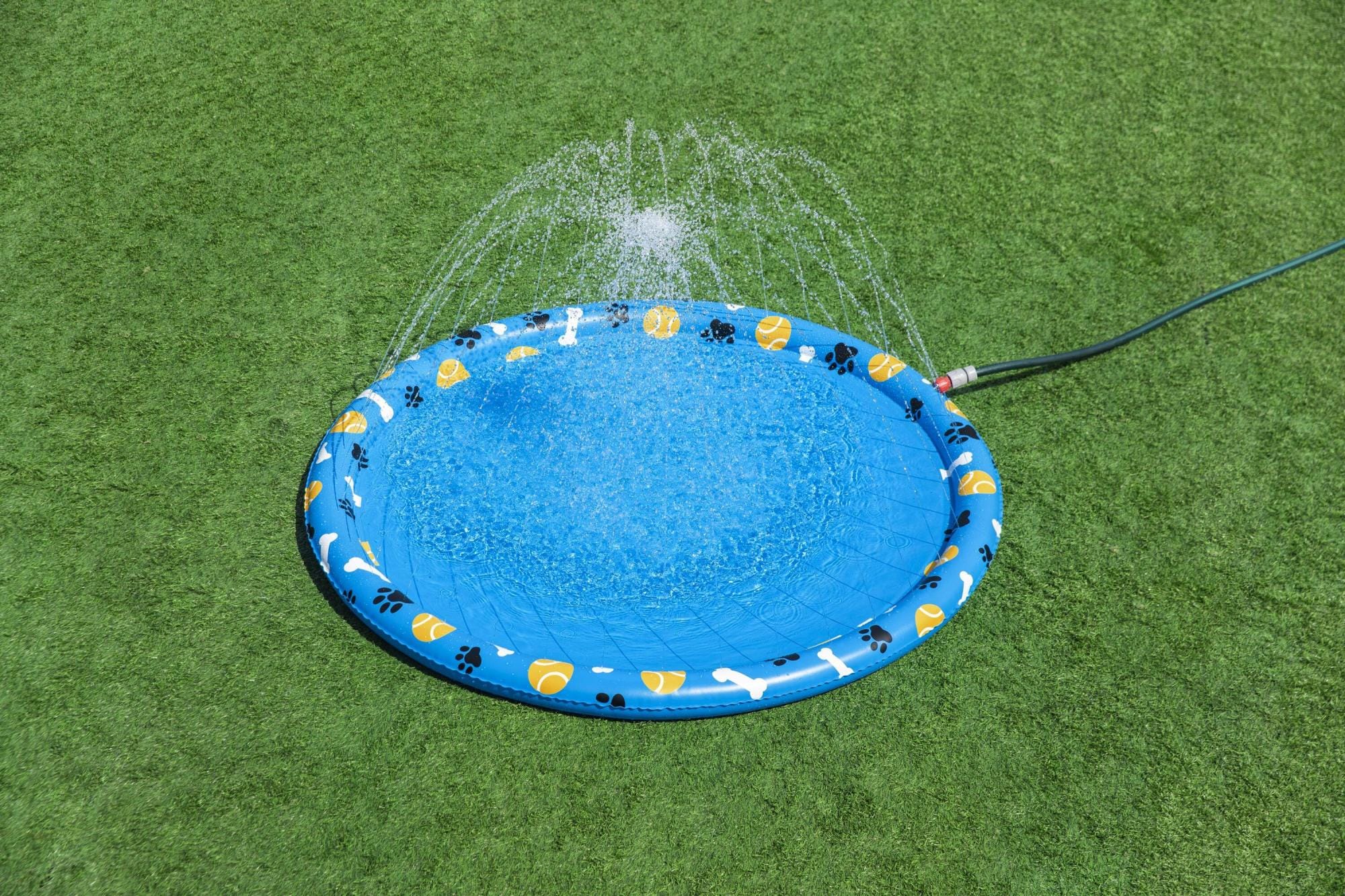 Giochi d'acqua per cani Tappetino refrigerante per cani Fetchin' Fun Bestway 5