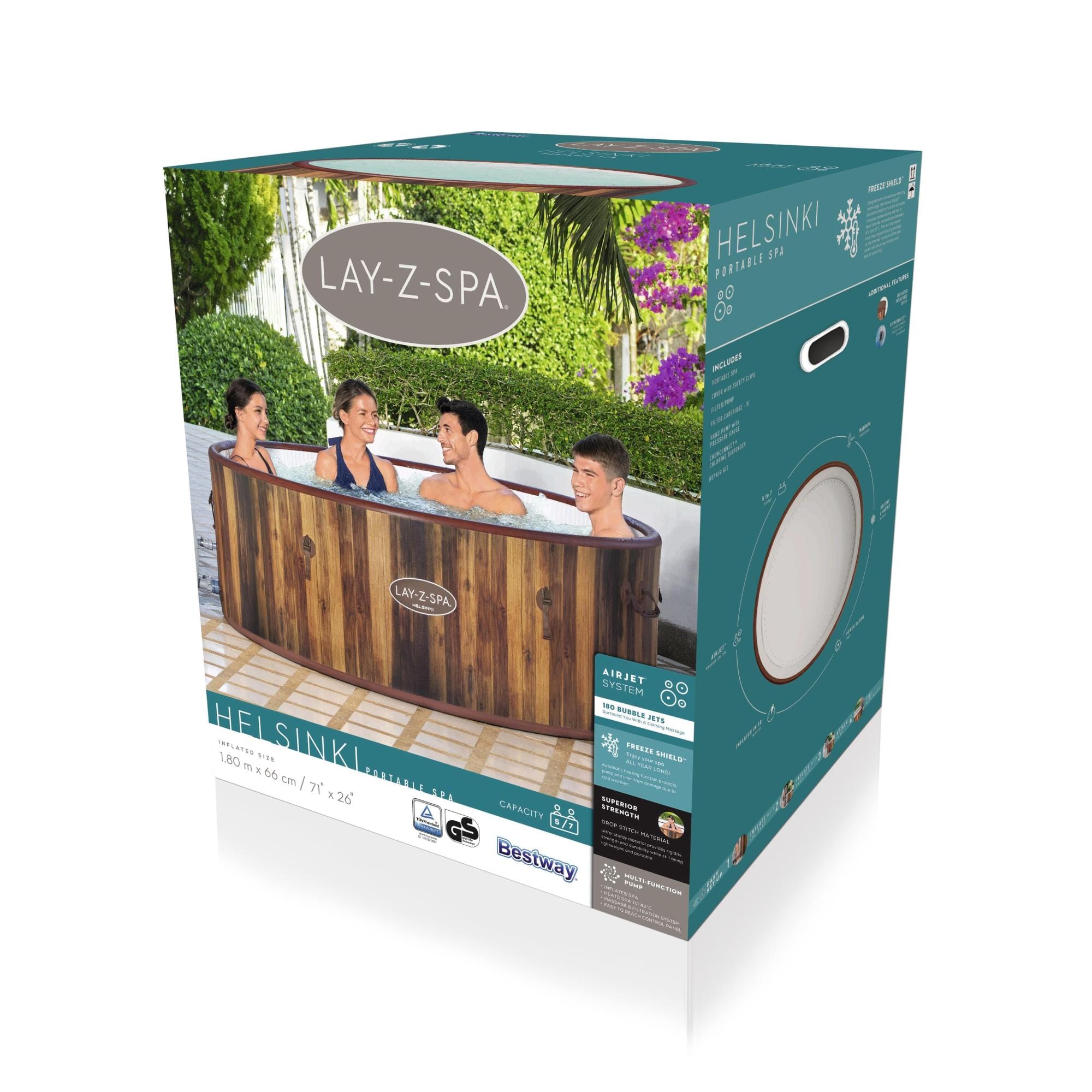 Idromassaggi gonfiabili Lay-Z-Spa Idromassaggio gonfiabile Lay-Z-Spa Helsinki AirJet 5-7 persone Bestway 10