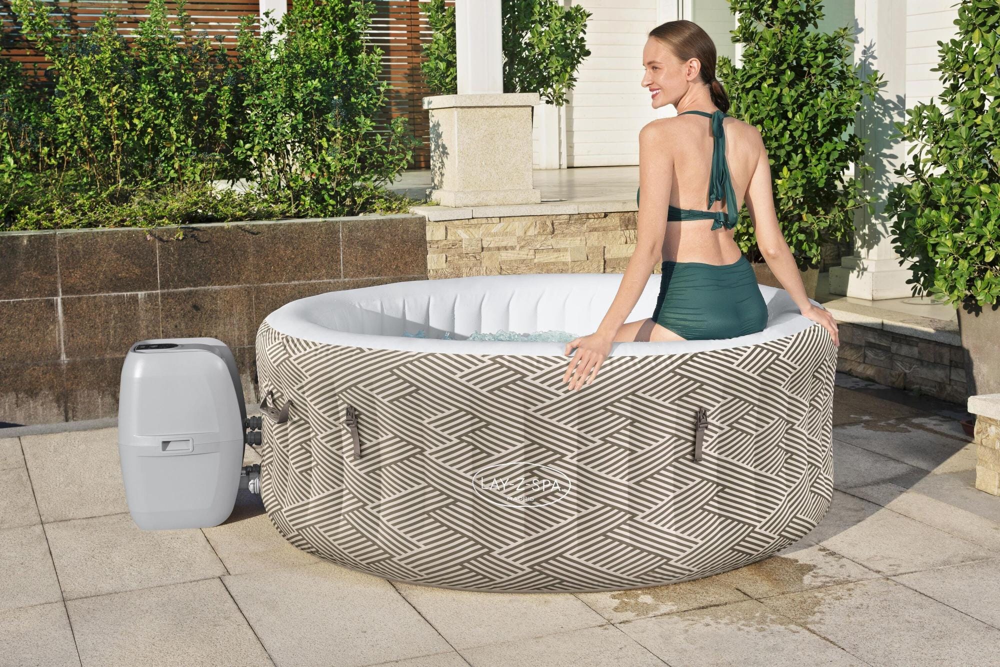 Idromassaggi gonfiabili Lay-Z-Spa Idromassaggio gonfiabile Lay-Z-Spa Madrid AirJet 2-4 persone Bestway 3