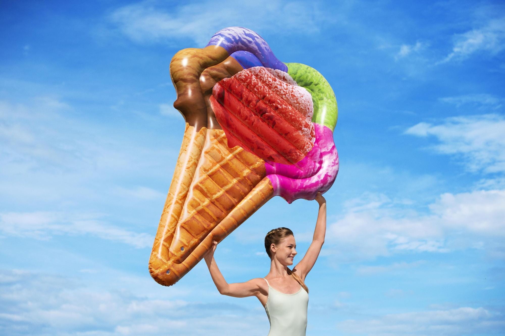 Gonfiabili mare per adulti Materassino gonfiabile Ice Cream Bestway 1
