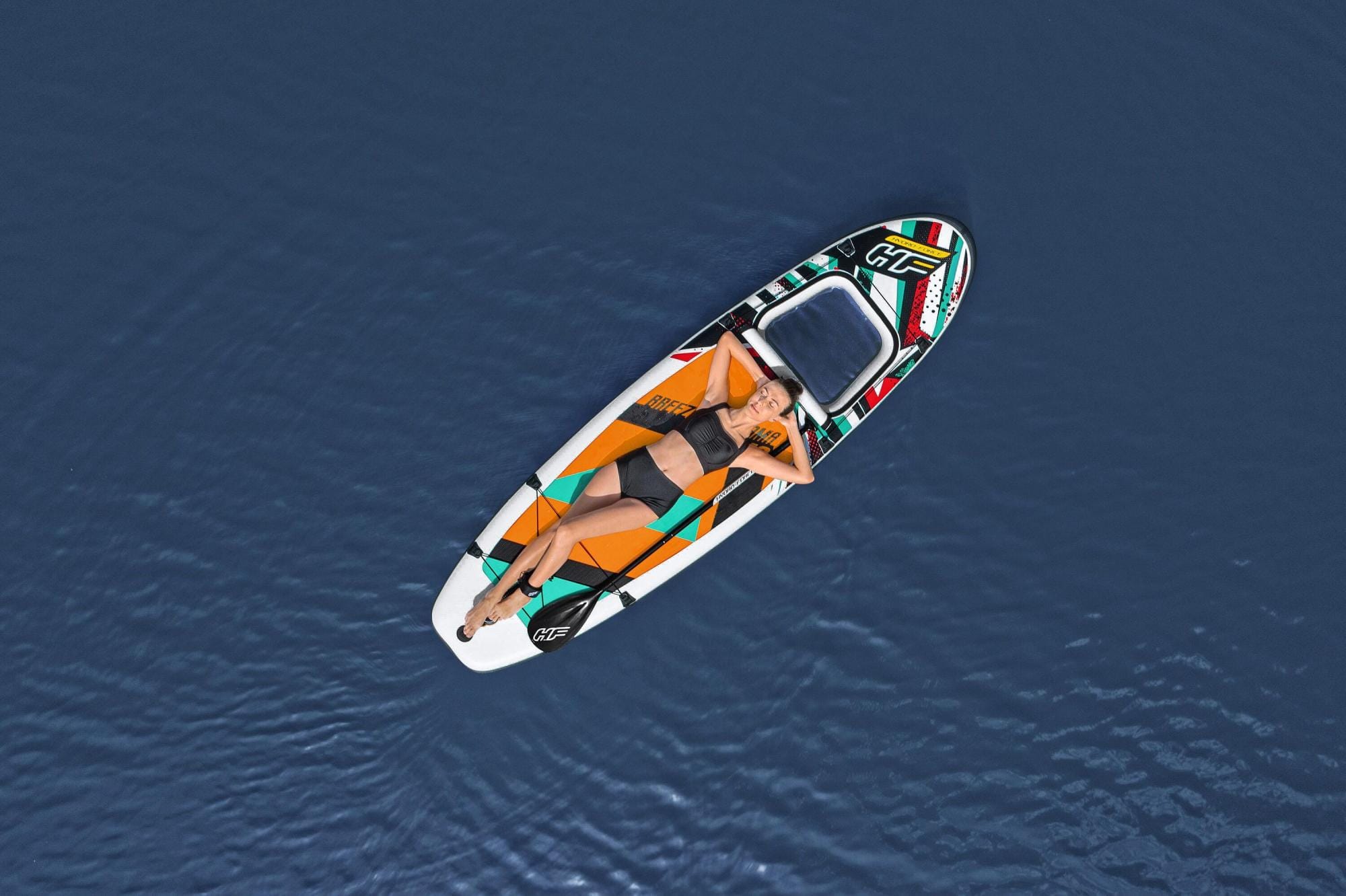 Sport Acquatici Tavola da SUP gonfiabile Breeze Panorama da 305x84x12 cm Bestway 5