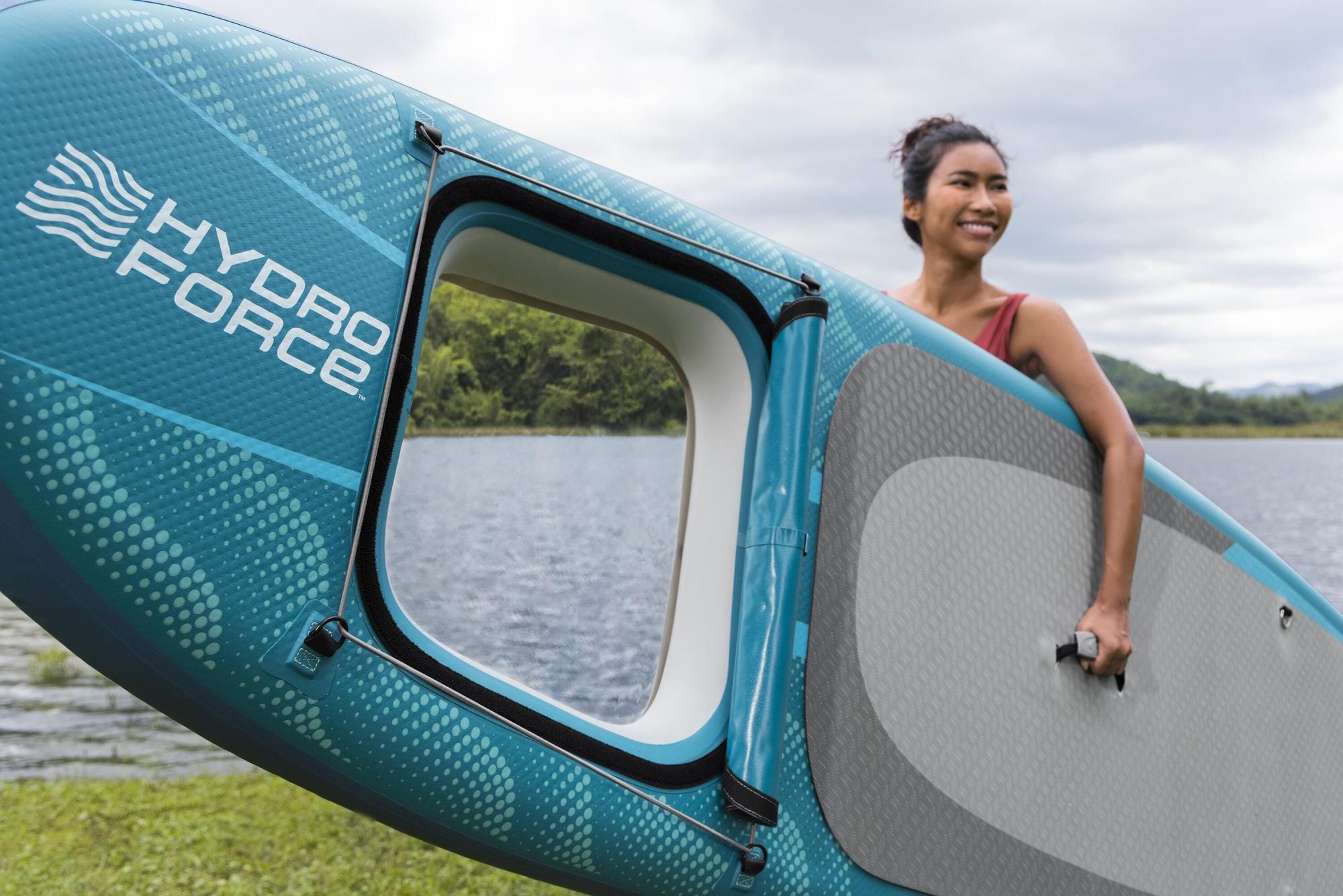 Sport Acquatici Tavola da SUP Aqua Drifter™ View con finestra incorporata Bestway 3