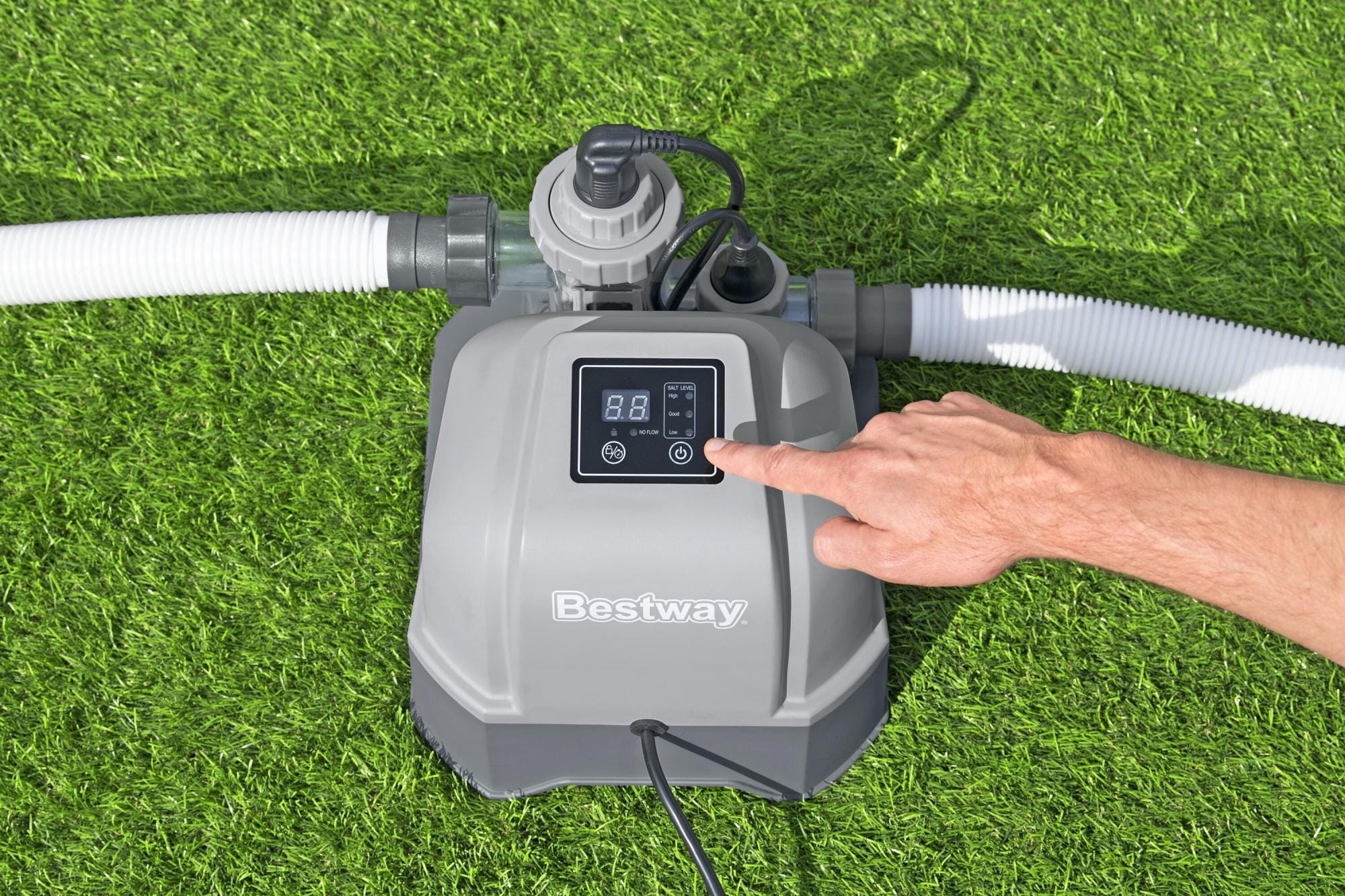 Trattamento chimico dell'acqua Cloratore a sale per piscina da 12 G/H Bestway 6