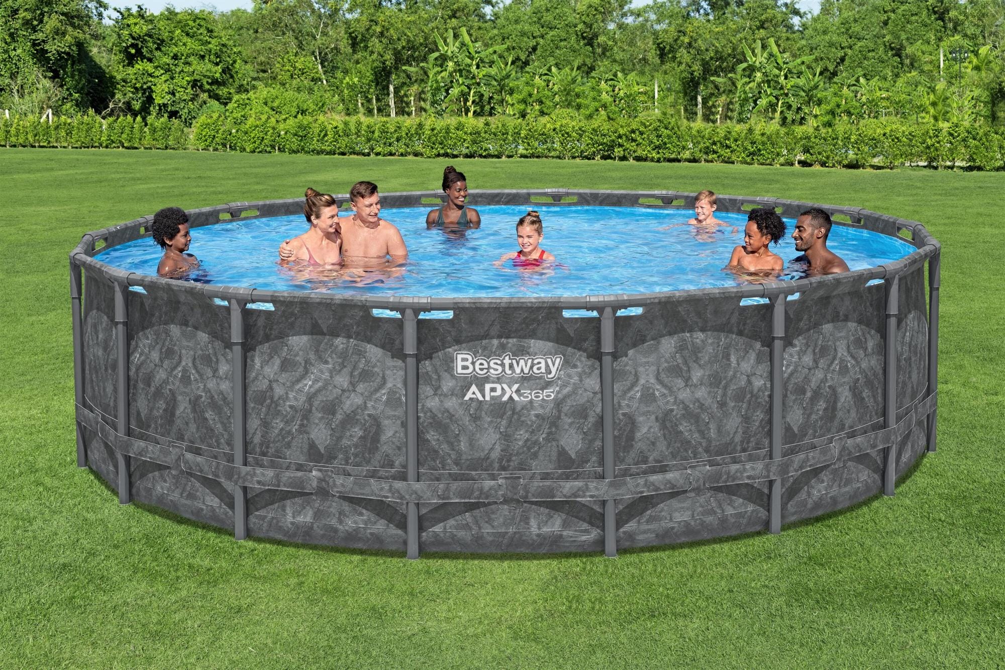 Piscine fuori terra Piscina base struttura e liner APX 365 da 549x132 cm Bestway 2