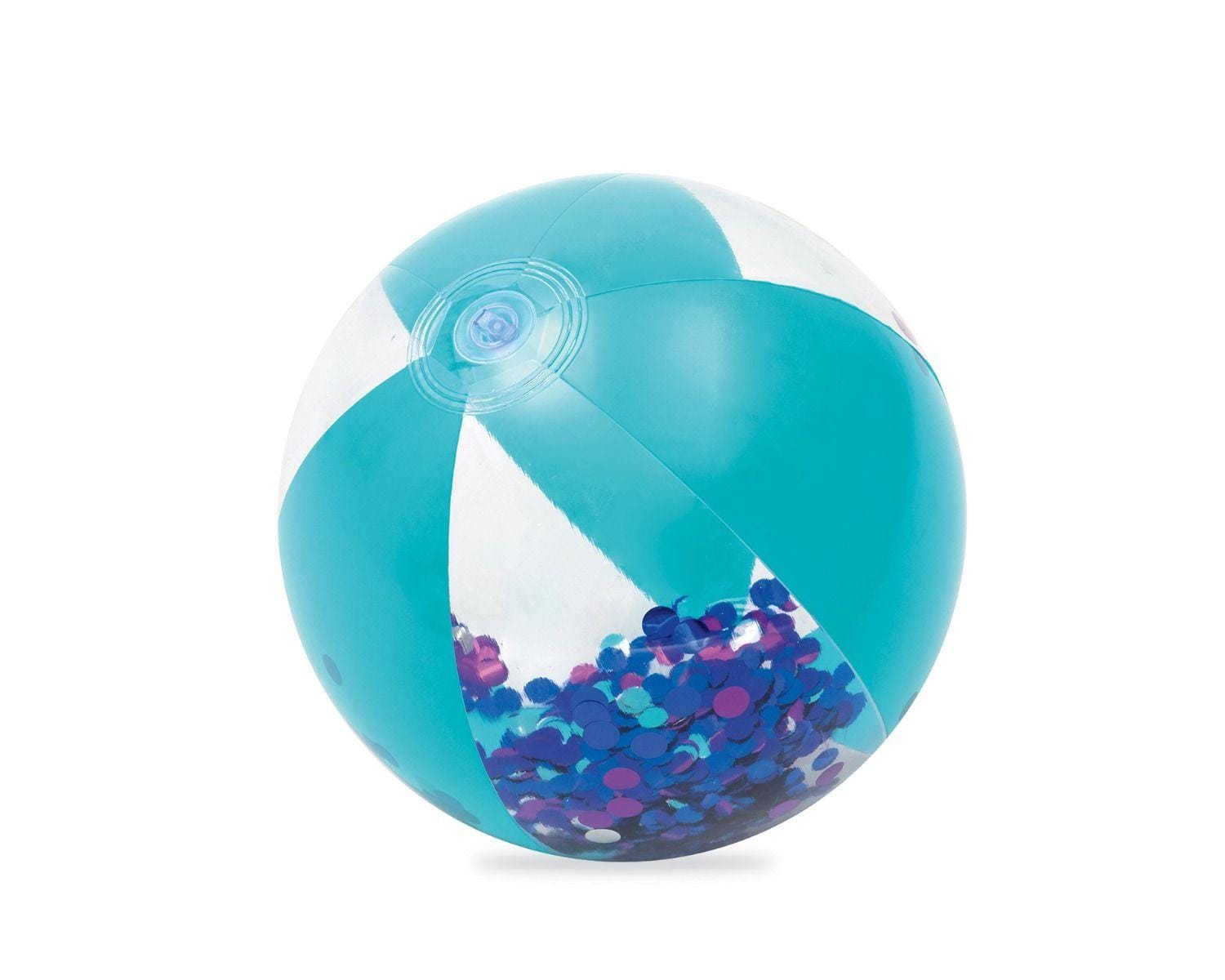 Gonfiabili mare per adulti Pallone da spiaggia gonfiabile Glitter blu Bestway 1