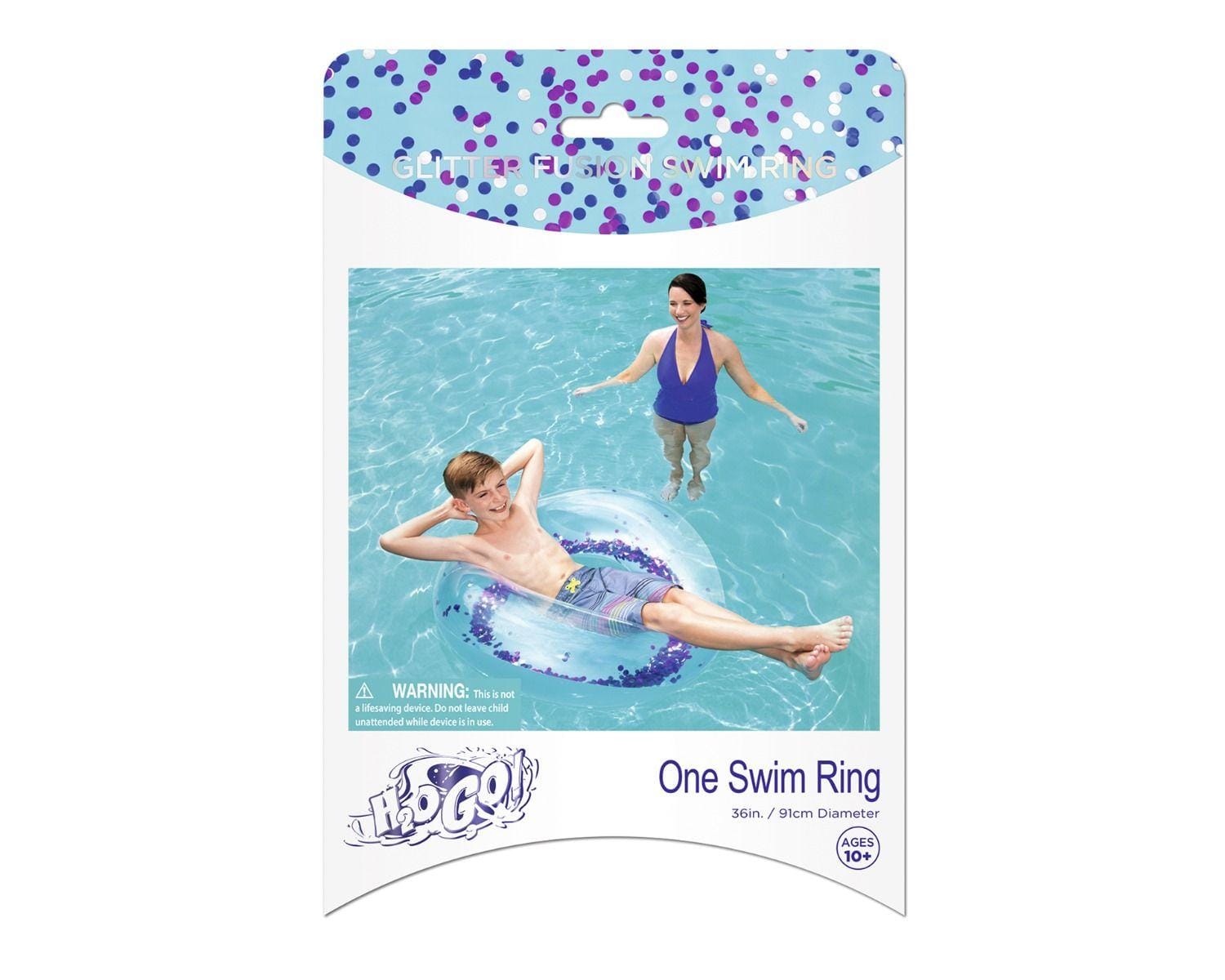 Gonfiabili mare per adulti Ciambella gonfiabile Glitter blu Bestway 6