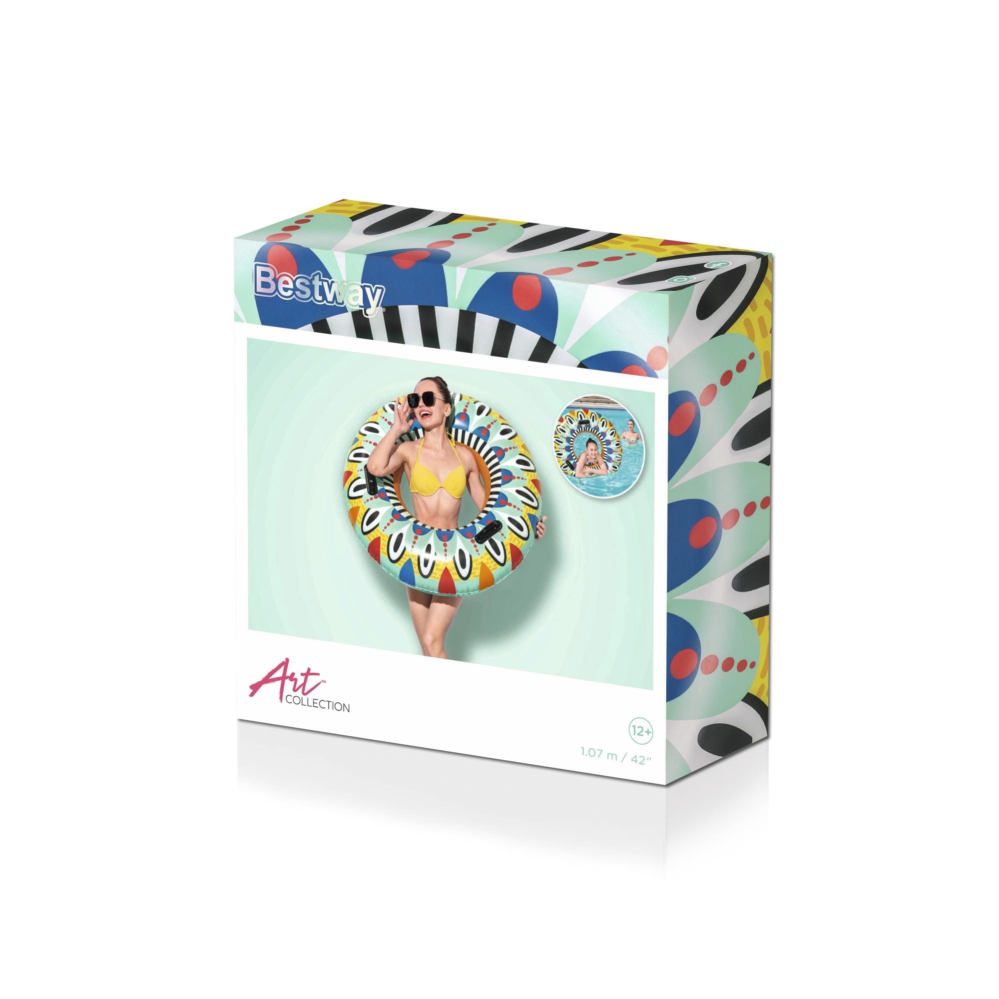 Gonfiabili mare per adulti Ciambella gonfiabile Flirty Fiesta Bestway 11